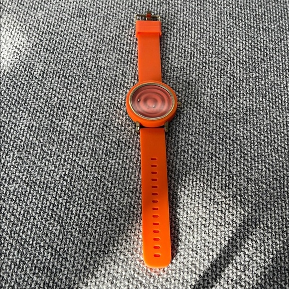 Orange Sports Watch with Textured Silicone Band- Never Worn - Picture 4 of 11